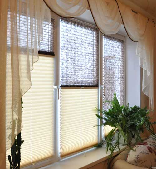 Шторы плиссе на День-ночь Шторы плиссе на День-ночь