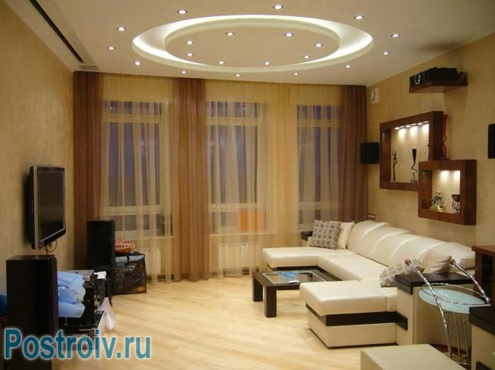 Как расставить мебель правильно: асимметричный способ расстановки, угловой диван стоит напротив ТВ Как расставить мебель правильно: асимметричный способ расстановки, угловой диван стоит напротив ТВ