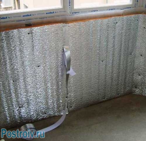 Как утеплять стены на балконе самостоятельно - Фото