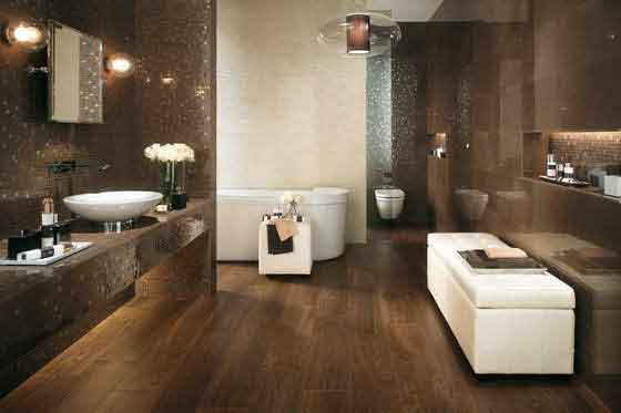 выбрать плитку в ванную комнату