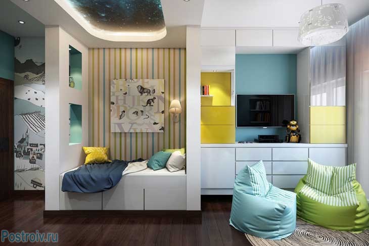 Красивая детская комната. Фото