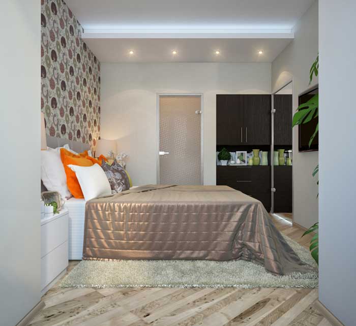 Дизайн маленькой спальни, совмещенной с лоджией Дизайн маленькой спальни, совмещенной с лоджией