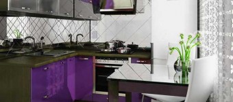 Дизайн маленькой кухни