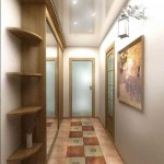 Как оформить узкий коридор