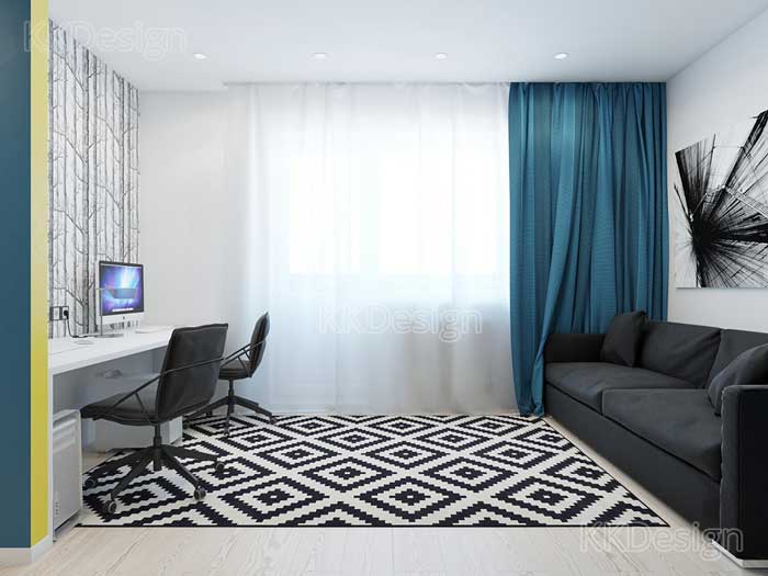 Дизайн интерьера гостиной в стиле минимализм