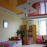 Многоуровневый потолок дизайн комнаты для мальчика