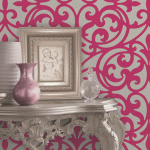 Розовые обои - Италия