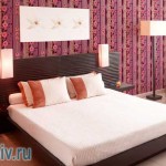 Оклеивание обоями спальной комнаты хозяев. После ремонта