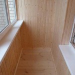 Балкон с вагонкой. Фото