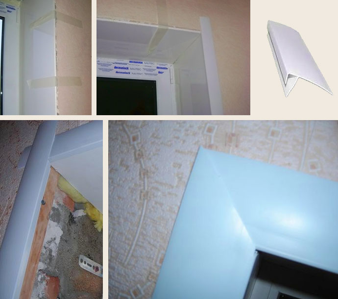 Отделка внутренних откосов пластиком. Фото 3 Отделка внутренних откосов пластиком. Фото 3