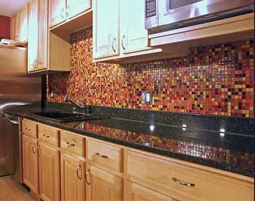 дизайн кухни отделка стен