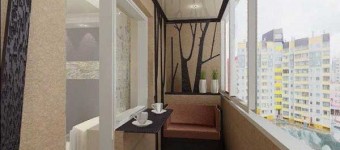 Внутренняя отделка балкона и лоджии