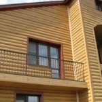 Наружная отделка вагонкой под бревно