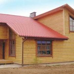 Вагонки снаружи дома или бани