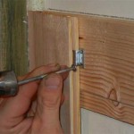 Крепление вагонки кляймерами и саморезами