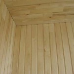 Правильный стык вагонки