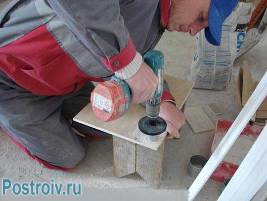 Как сверлить кафельную плитку своими руками. Фото