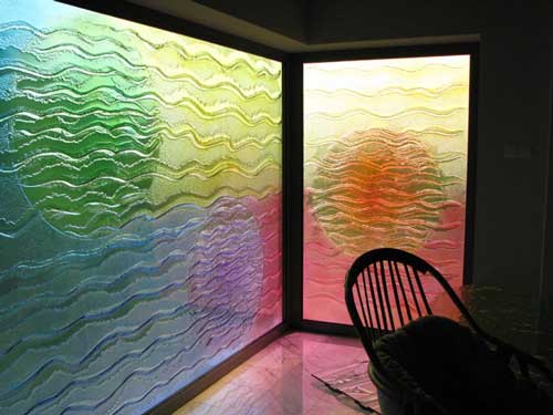 Креативные перегородки из стекла Креативные перегородки из стекла