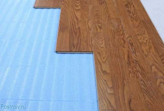 Какая подложка под ламинат лучше?