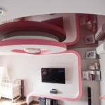 Дизайн потолка из гипсокартона (27)