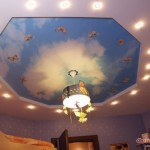 Дизайн потолка из гипсокартона (20)