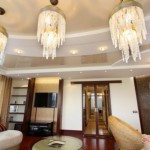 Дизайн потолка из гипсокартона (25)