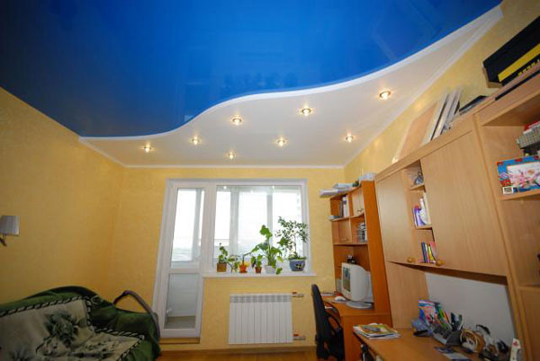 Дизайн комнты для мальчика с потолком из гипсокартона Дизайн комнты для мальчика с потолком из гипсокартона