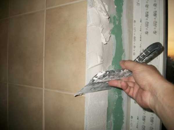 оштукатуривание откосов оконных 