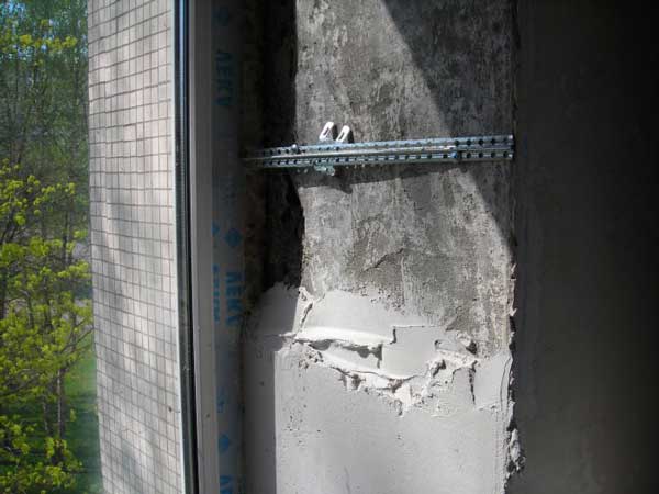 штукатурные откосы