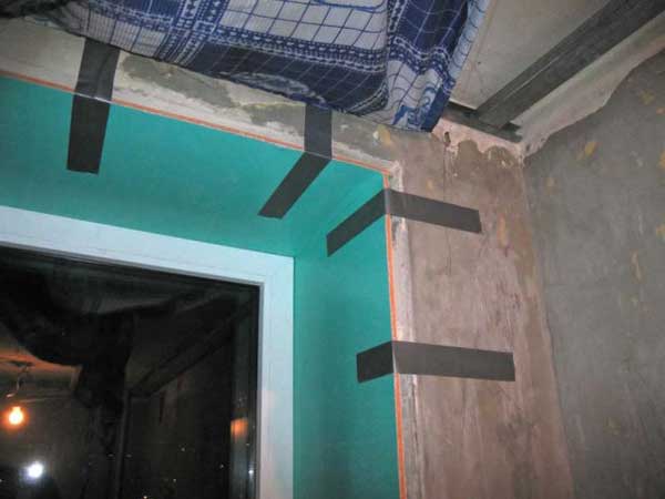 как сделать откосы из пластика 