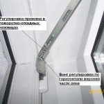 Регулировка фурнитуры пластиковой двери