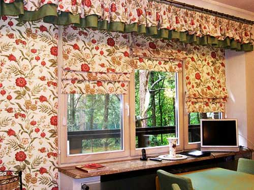 Римские шторы на пластиковые окна Римские шторы на пластиковые окна