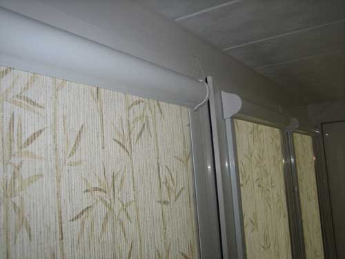 Закрытые рулонные шторы Закрытые рулонные шторы