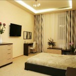 Дизайн красивых штор для большой спальни