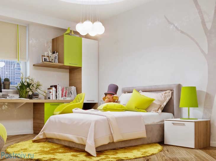 Удобное рабочее место напротив окна. Фото Удобное рабочее место напротив окна. Фото