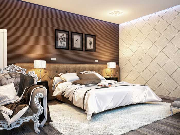 Идея дизайнерского ремонта в спальне. Популярна в 2014 году Идея дизайнерского ремонта в спальне. Популярна в 2014 году