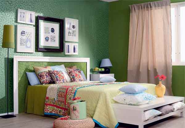 Оформление спальни в стиле весна Оформление спальни в стиле весна