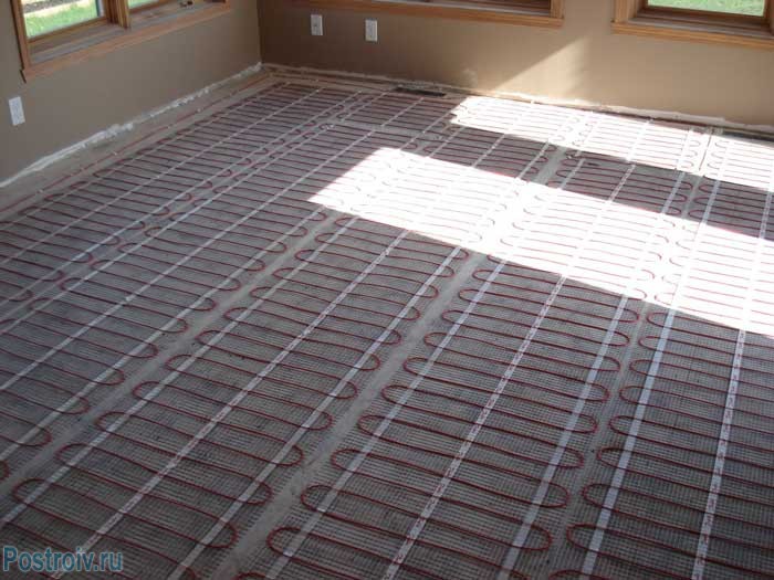 Система электрических теплых полов с кабелями - Фото Система электрических теплых полов с кабелями - Фото