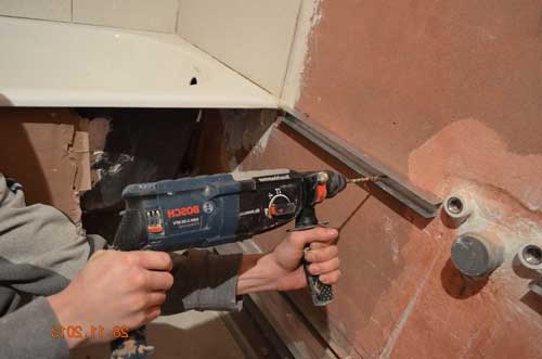 Монтаж короба из гипсокартона для труб Монтаж короба из гипсокартона для труб