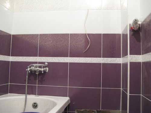 Короб для труб в ванной