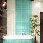 Три цвета в дизайне ванной комнаты. Фото