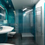 Ванная комната с ванной и душевой кабиной