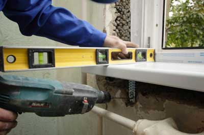 Монтаж подоконника ПВХ своими руками Монтаж подоконника ПВХ своими руками