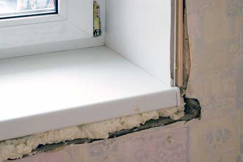 Монтаж подоконника ПВХ своими руками Монтаж подоконника ПВХ своими руками