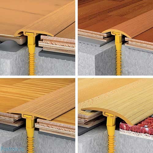 Установка алюминиевого порога своими руками - Фото Установка алюминиевого порога своими руками - Фото