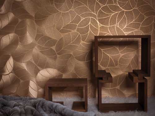 обои на виниловой основе шелкография