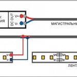 схемы питания светодиодных лент