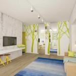 Как разделить однокомнатную квартиру на зоны цветом